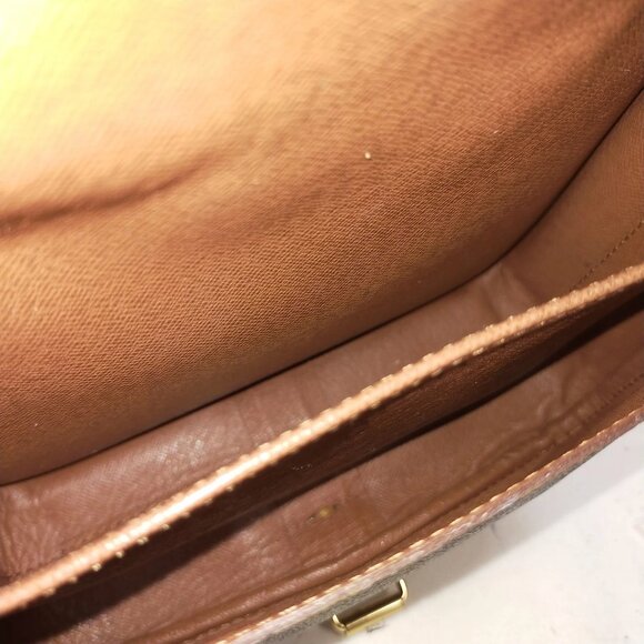 Authentic Louis Vuitton Cartouchiere MM Monogram Shoulder Bag LCMON259-112025 - Picture 7 of 9